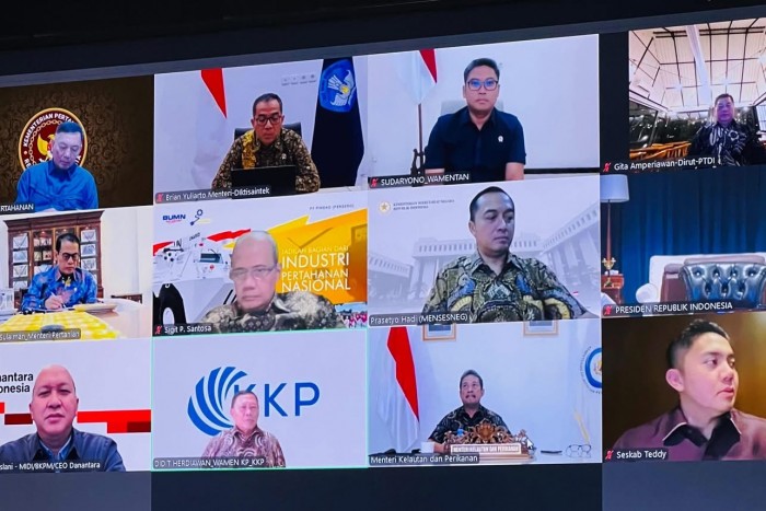Bahas Langkah Strategis Pertahanan, Menhan Ri Rapat Daring Terbatas Bersama Presiden