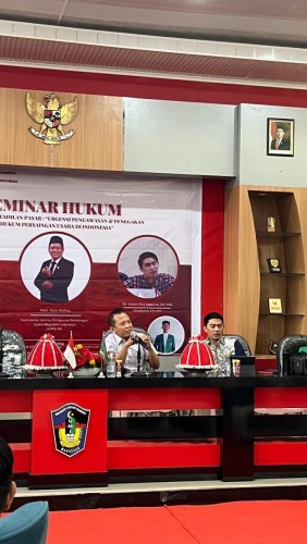KPPU Bahas Peranan Pengawasannya dalam Seminar Hukum di FH UMI Makassar