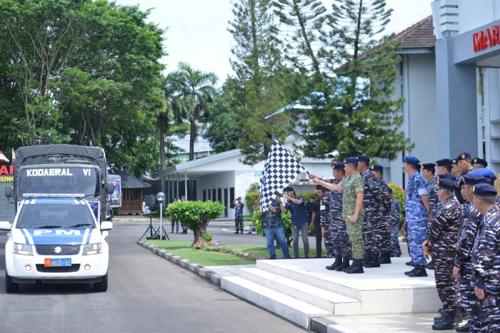 Dankodaeral VI Melepas Bantuan Kemanusiaan Peduli Bencana untuk Aceh, Sumut, dan Sumbar