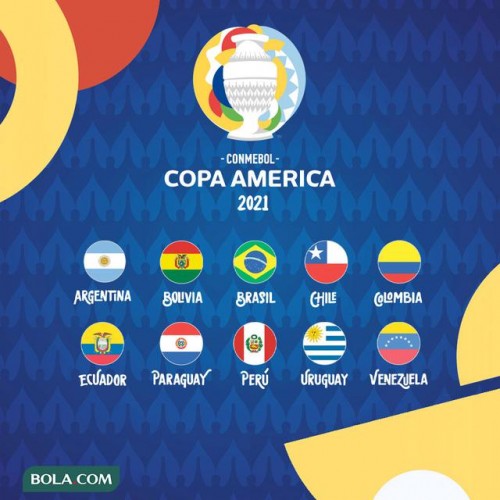 Jadwal Lengkap Pertandingan Copa America 2021