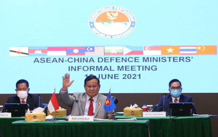 Prabowo Hadiri ASEAN-China Defence Ministers Informal Meeting