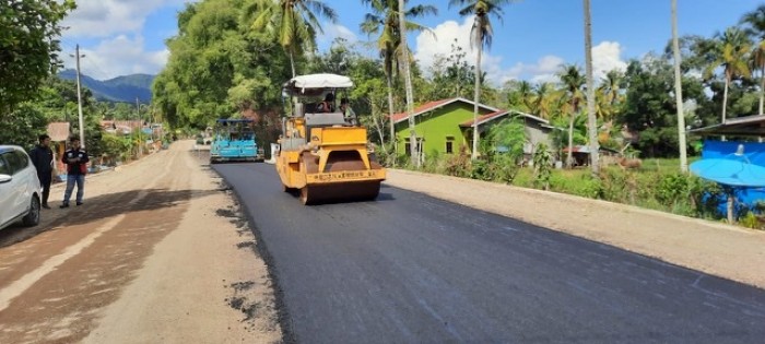 Ruas Ujung Lamuru-Palattae-Bojo Bone Diperlebar