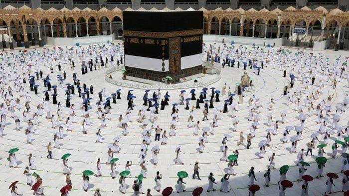 Masuk Kota Mekah, Jamaah Haji Mulai Tawaf Qudum