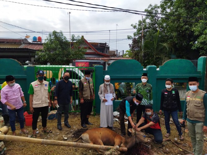 PCNU Makassar Berqurban 9 Ekor Sapi dan 4 Ekor Kambing