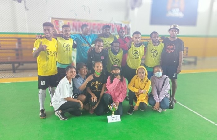 Mahasiswa Papua Makassar Gelar Turnamen Futsal Antar Asrama Di Makassar