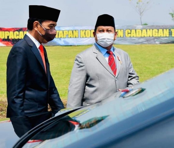Presiden Jokowi Tegaskan Komponen Cadangan TNI Hanya untuk Negara