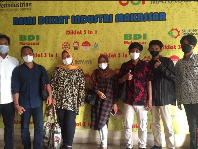 Kader Pemuda Koperasi Sidrap ikut Diklat Desain Kemasan