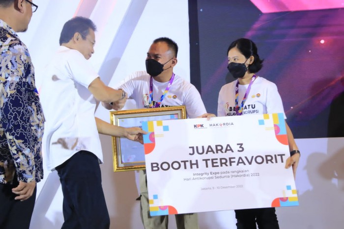 Peringatan Hakordia 2022, Polri Raih Peringkat 3 Peserta Terfavorit