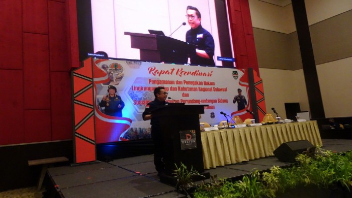Gakkum KLHK Sulawesi Gelar Rapat Koordinasi Antar Lembaga 