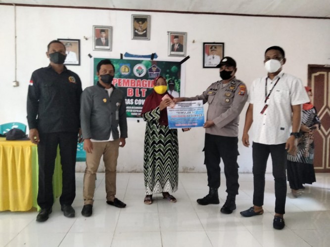 Desa Ma`minasa Salurkan BLT Dana Desa sebanyak 121 KPM
