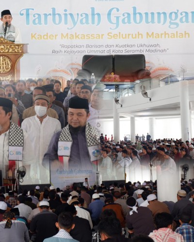 Masjid Kubah 99 Asmaul Husna Dipenuhi Peserta Targab WI Makassar