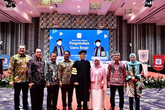 KPPU Hadiri Pengukuhan Guru Besar di President University