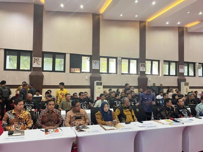 Hadiri TPID Sulsel, Wakil Bupati Sidrap Nurkanaah Tegaskan Sidrap Komitmen Kendaliakn Inflasi