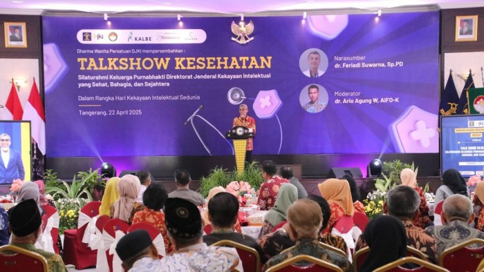 Silaturahmi Penuh Kehangatan: DJKI Gelar Talkshow Kesehatan untuk Keluarga Purnabakti