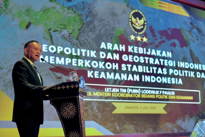 Wamenko Polkam Berikan Kuliah Umum di Lemhanas