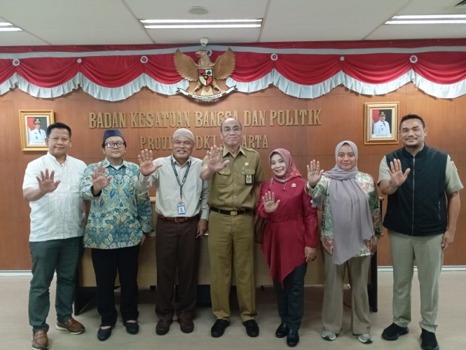 Sampaikan Rencana Rakernas, PJMI Sambangi Kesbangpol DKI