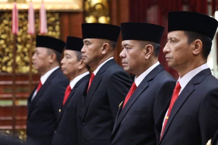 Rektor Unhan RI Hadiri Sertijab Pejabat Eselon I Kementerian Pertahanan RI