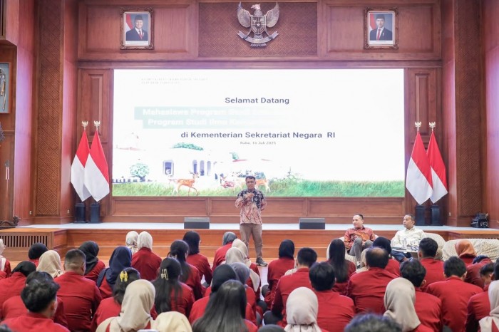 Menerima Kunjungan Universitas Surakarta, Kemensetneg Ajak Civitas Academica Untuk Semarakkan HUT RI