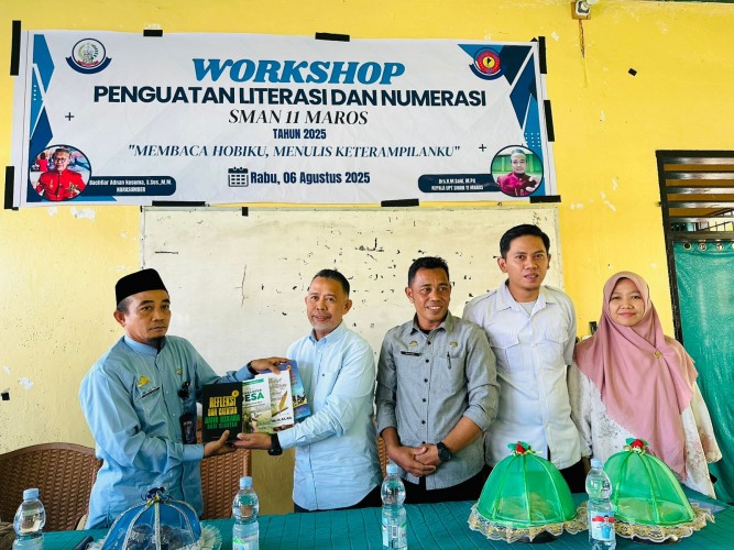Bachtiar Adnan Kusuma, Prakarsai SBLC di Workshop Literasi Numerasi SMA 11 Maros
