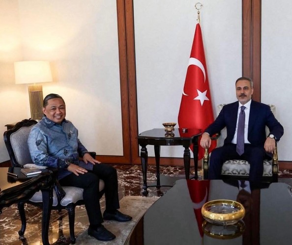 Bertemu Menlu Turki, Wamenlu Anis Perkuat Hubungan Kemitraan