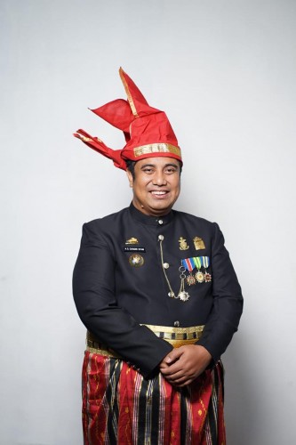 Chaidir Syam Launching Balla Baca Rakyat dan Perpusdes Nisombalia di HUT Kemerdekaan