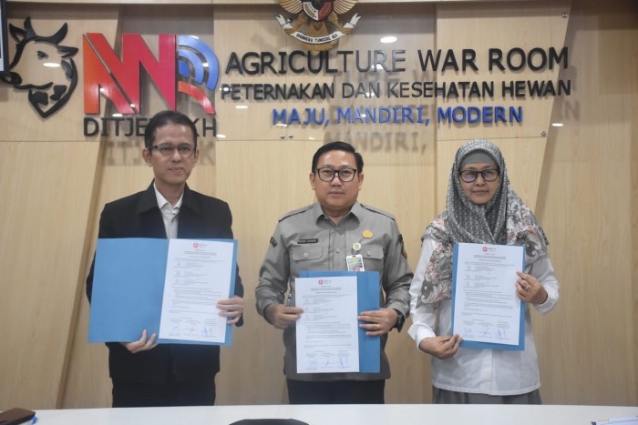 Kementan dan BRIN Bahas Rekomendasi Kebijakan Peternakan