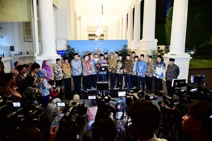 Presiden Prabowo Silaturahmi Tokoh Lintas Agama, Pimpinan Parpol, dan Serikat Buruh 