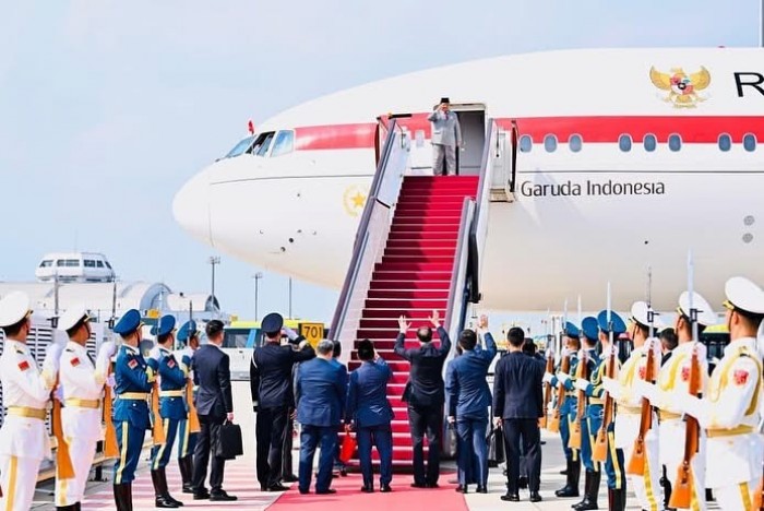 Presiden Prabowo Kembali ke Tanah Air Usai Rangkaian Kunjungan Kerja di Tiongkok