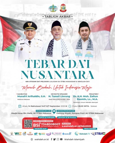 464 Da’i Nusantara Siap Diberangkatkan, Rencana Dilepas Wakil Ketua DPD RI dan Wali Kota Makassar 