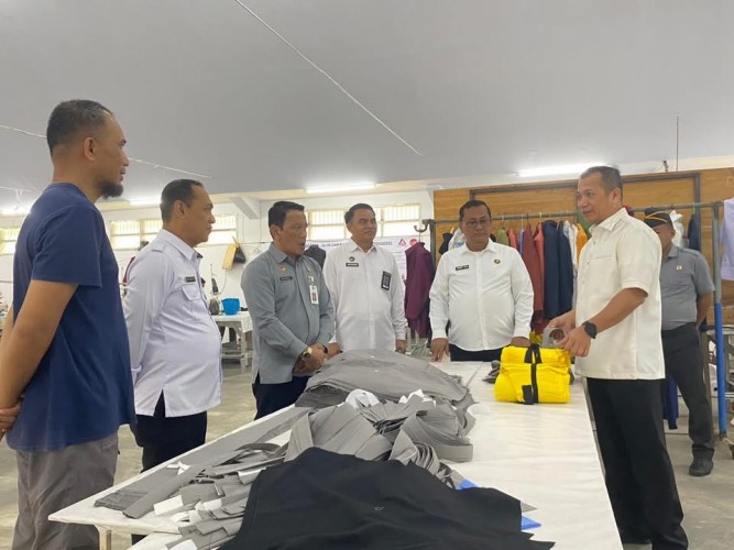 Dalam Memperkuat Sinergritas,Dirjen PP Mengunjungi Lapas Makassar