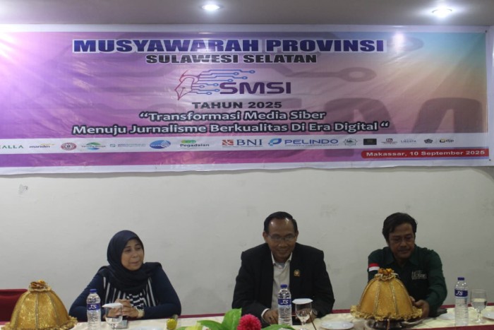 Konsolidasi Organisasi, SMSI Sulsel Gelar Musprov