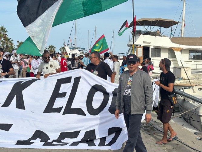Sumud Flotilla Masih Bersandar Dalam Kondisi Siaga Di Pelabuhan Tunisia