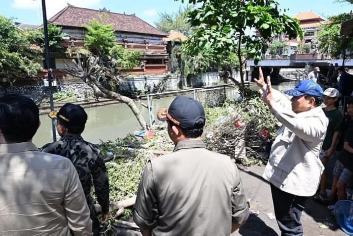 Presiden Prabowo Tinjau Langsung Lokasi Banjir di Bali