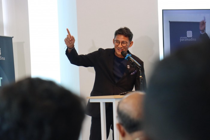 Sandiaga Uno di Forum Meet the Leaders Universitas Paramadina: Indonesia Butuh Wirausaha dengan Pola Pikir Inovatif, Adaptif, dan Kolaboratif