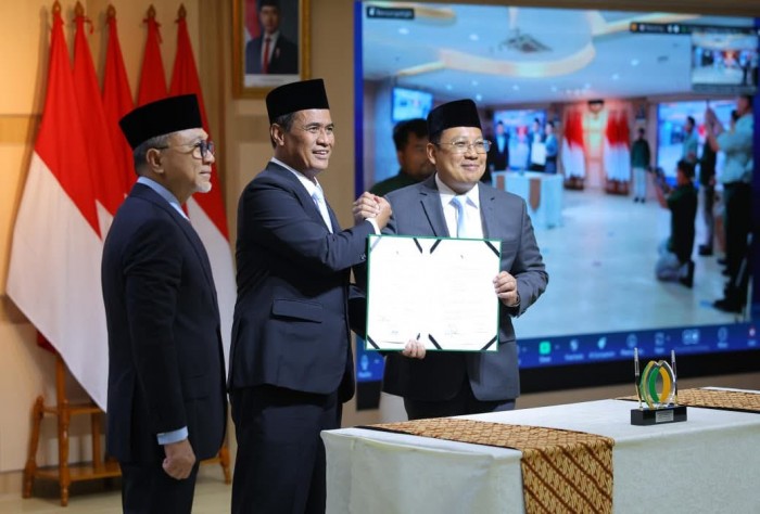 Mentan Amran Pimpin Bapanas, Pangan Harus Bergerak Cepat dan Terpadu