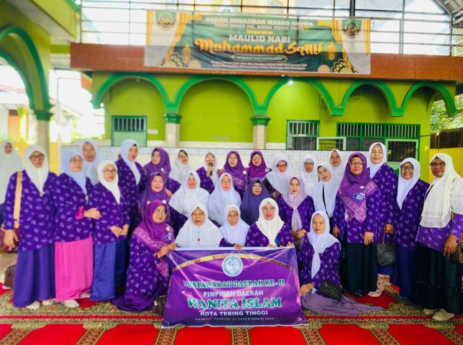 Musda II PD Wanita Islam Tebing Tinggi