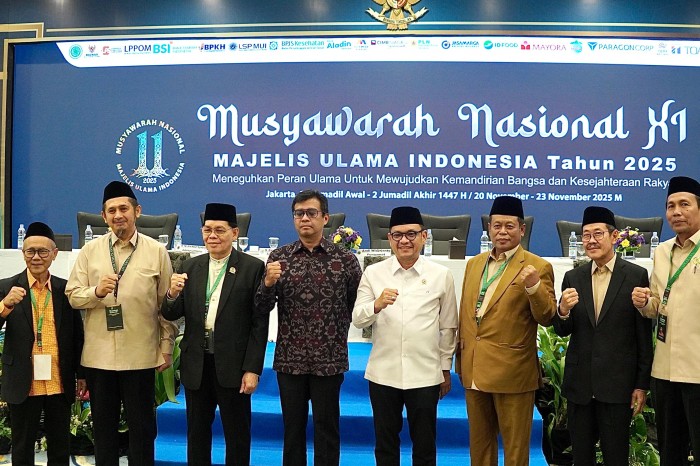 KH Zaitun Rasmin Hadiri Pembukaan Munas XI MUI