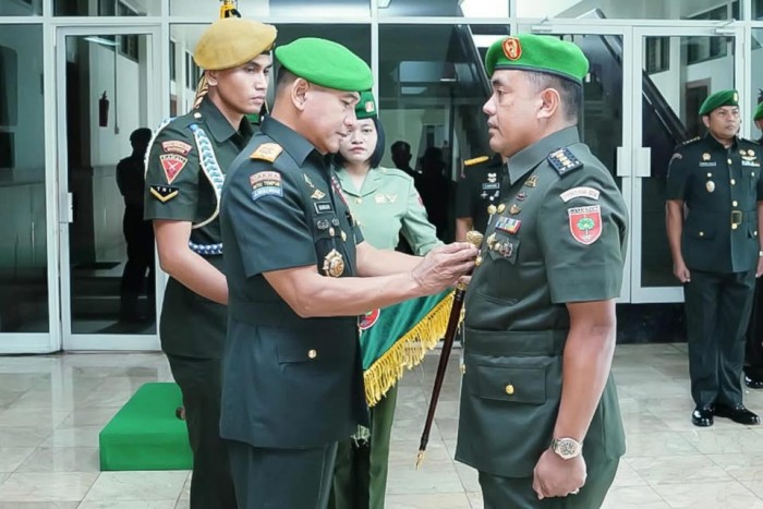 Pimpin Penyerahan Tugas Kapendam XIV/Hsn, Pangdam Dorong Sinergi Penerangan dan Media