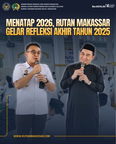 Refleksi Akhir Tahun 2025, Warga Binaan Rutan Makassar Menguatkan Iman dan Menata Masa Depan
