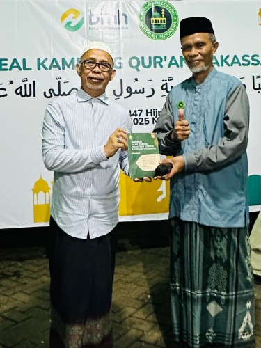 Pesantren Lorong  Berbasis Literasi Jadi Real Kampung Qur’an  Makassar